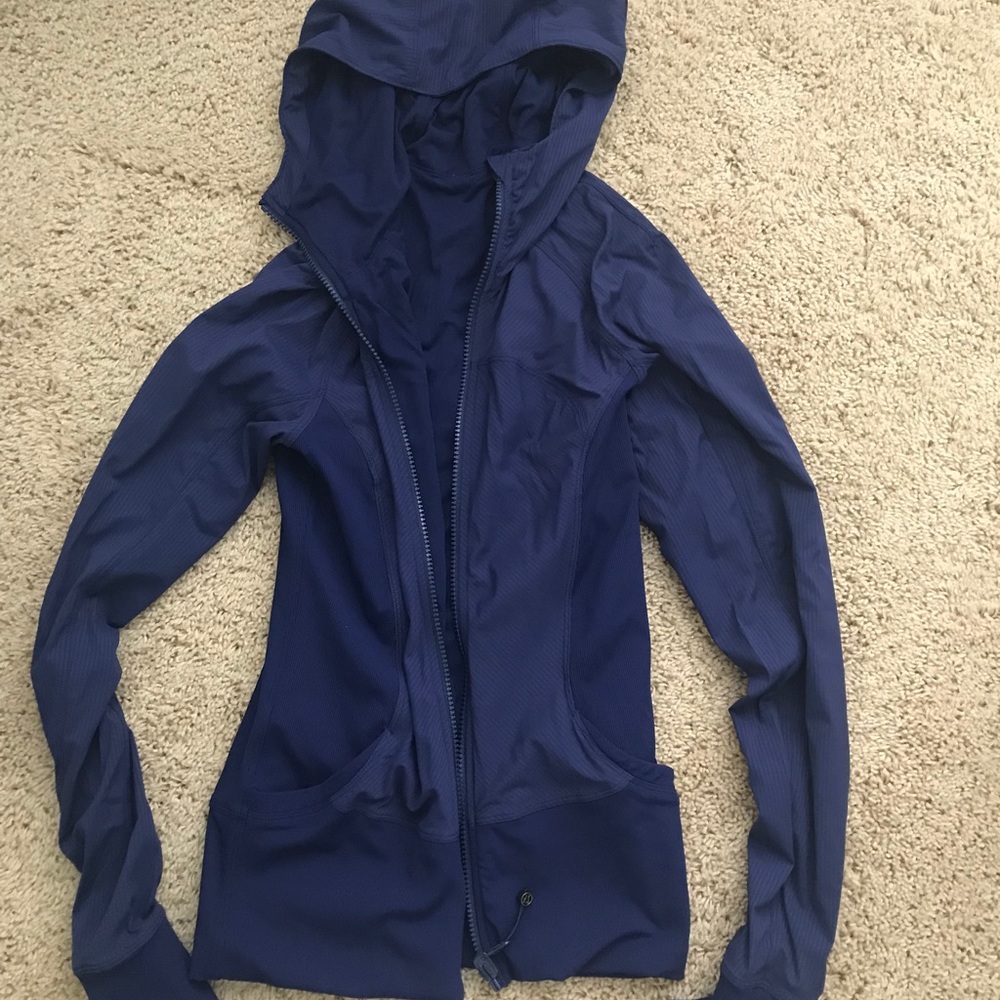 Lululemon Reversible navy hooded jacket